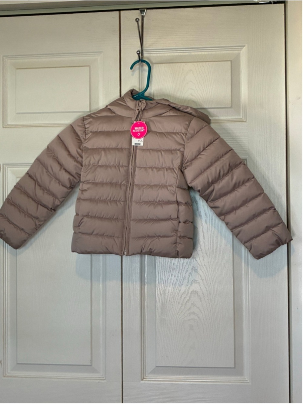 Girls The Children's Place Puffer Jacket Size 4 Beige